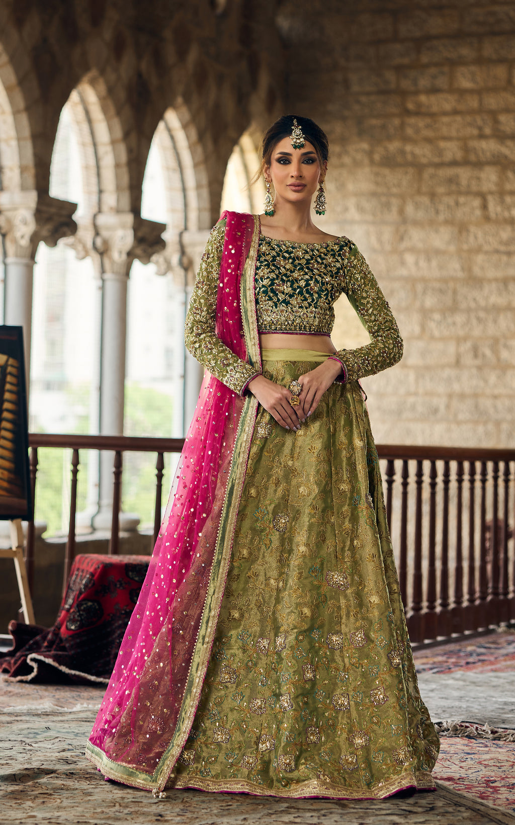 Rose Meridian – Haniya Maison Mehndi | Wedding Wear – view 1