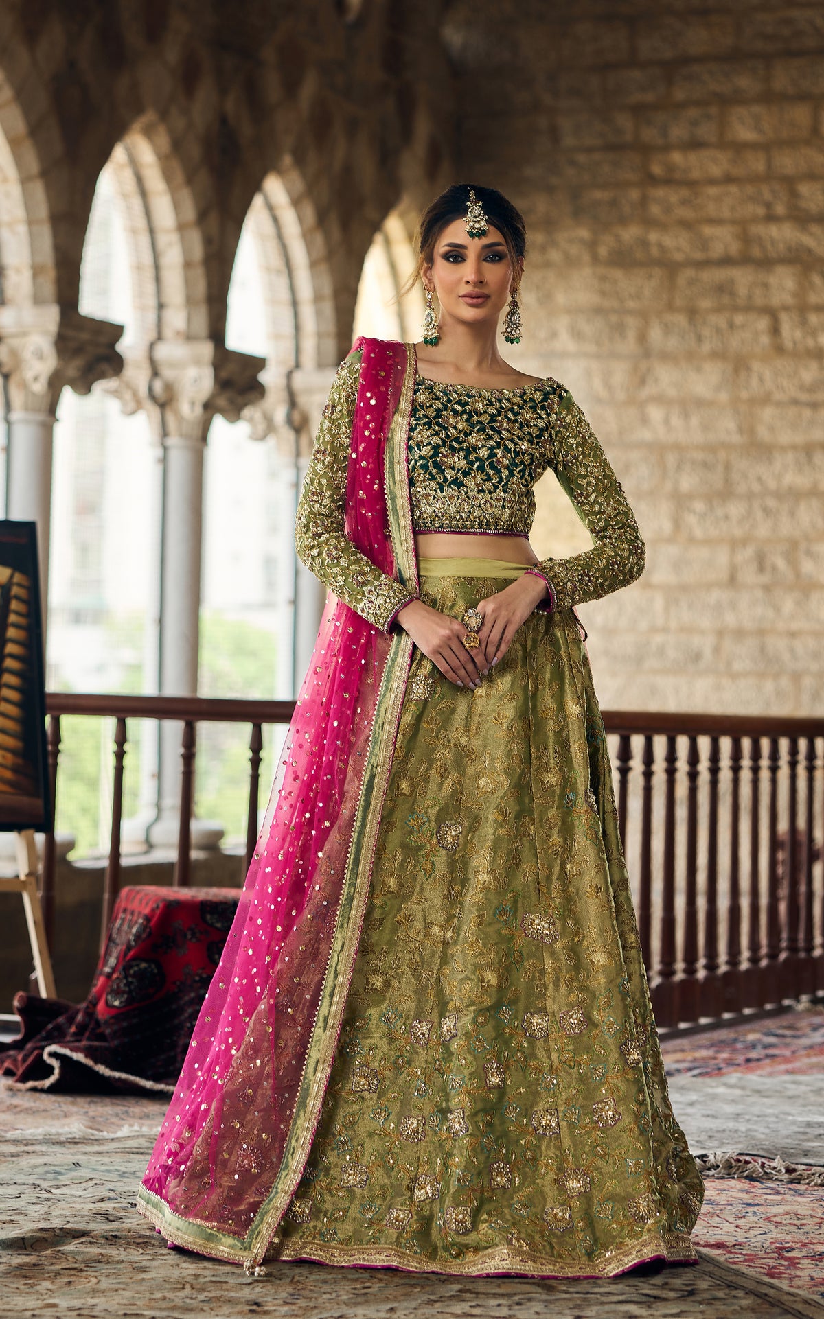 Rose Meridian – Haniya Maison Mehndi | Wedding Wear – view 1