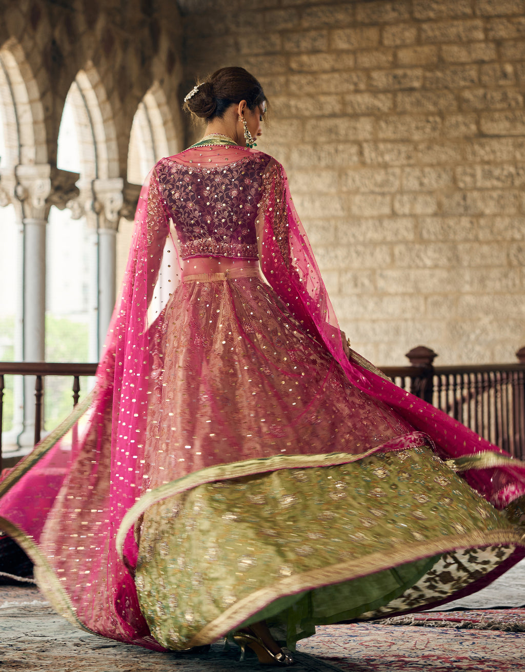 Rose Meridian – Haniya Maison Mehndi | Wedding Wear – view 3