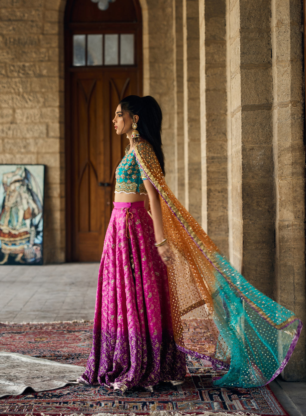 Gazaal – Haniya Maison Mehndi | Wedding Wear – view 2