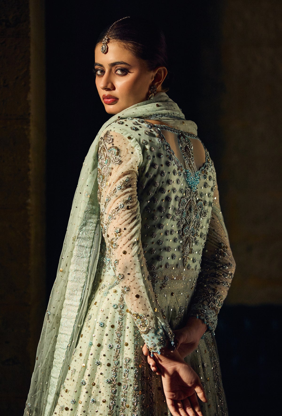 Aqqua – Haniya Maison Valima | Wedding Wear – view 4