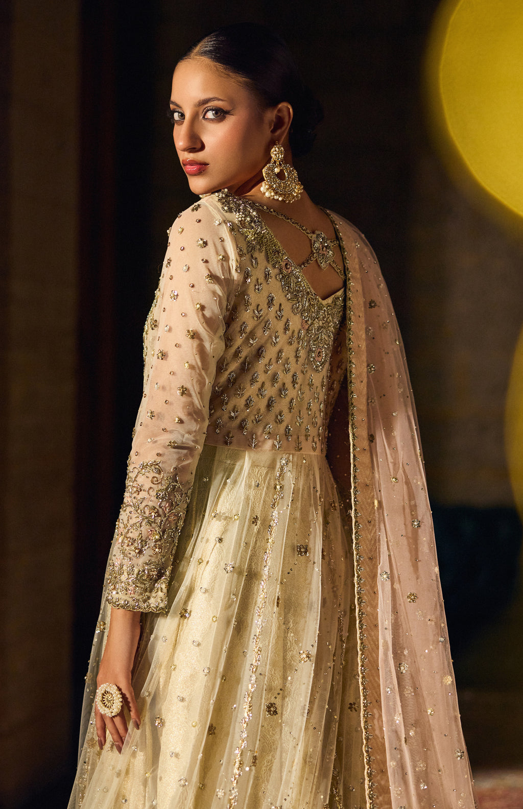 Ivory – Haniya Maison Wedding Wear – view 4