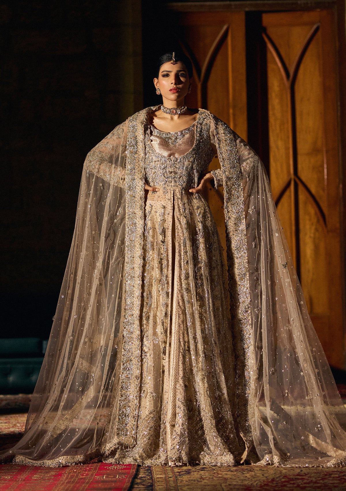 Ember Aurose – Haniya Maison Valima | Wedding Wear – view 2