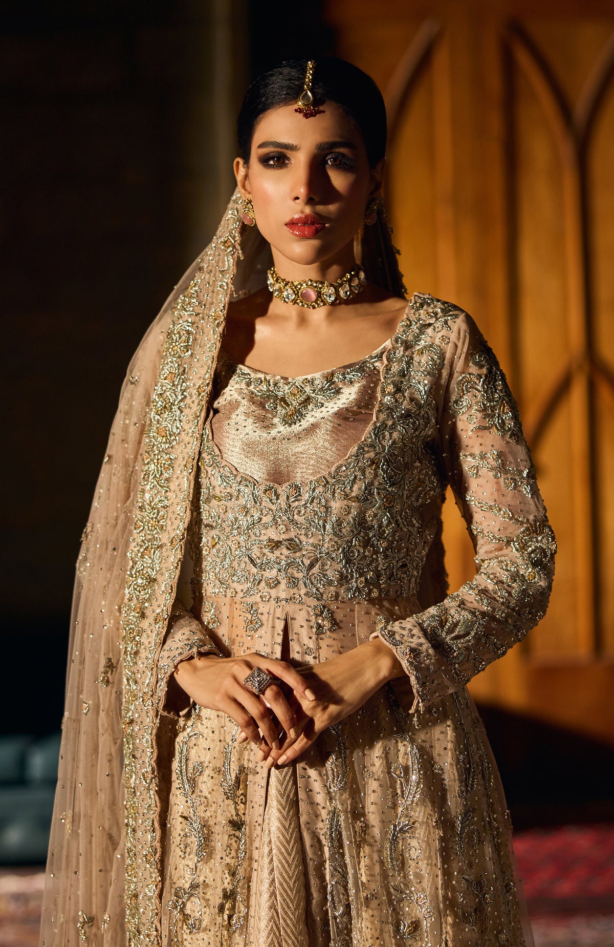Ember Aurose – Haniya Maison Valima | Wedding Wear – view 3