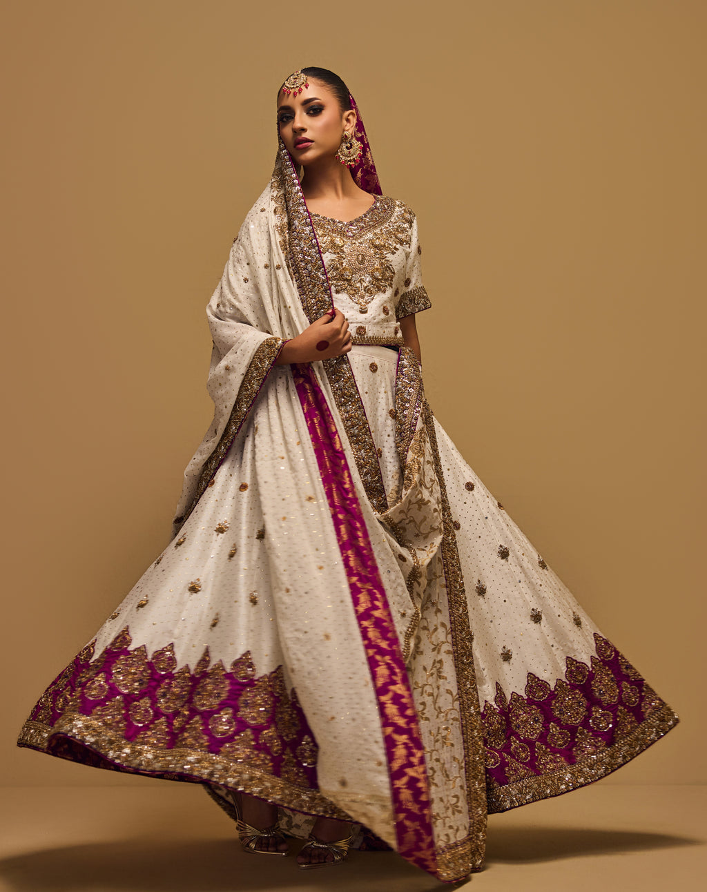 Orchid Ivory – Haniya Maison Nikkah | Wedding Wear – view 1