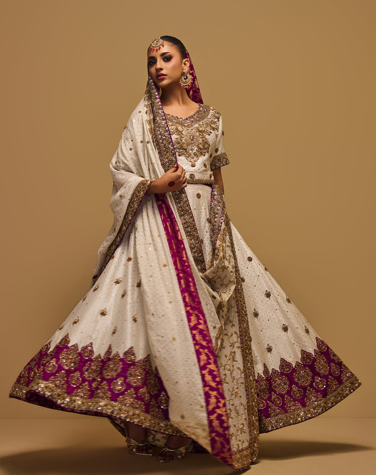 Orchid Ivory – Haniya Maison Nikkah | Wedding Wear – view 1